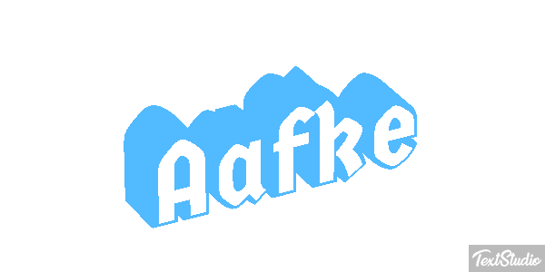 Aafke Effet de texte