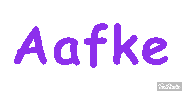 Aafke Effet de texte