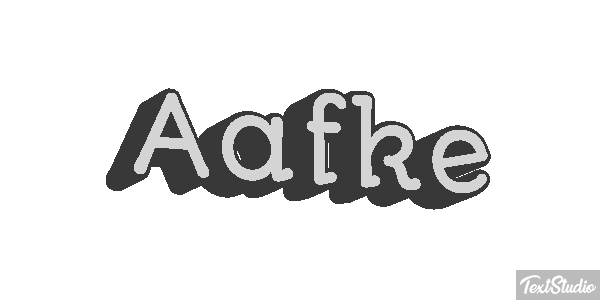 Aafke Effet de texte