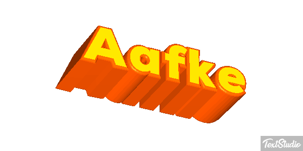 Aafke Effet de texte