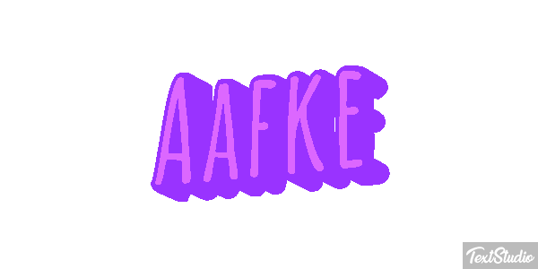Aafke Effet de texte