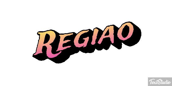 Região Text effect