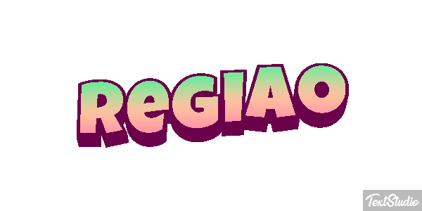 Região Text effect