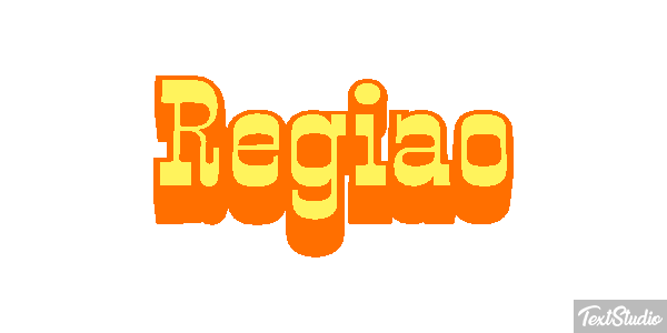 Região Text effect