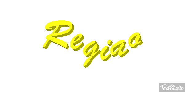Região Text effect