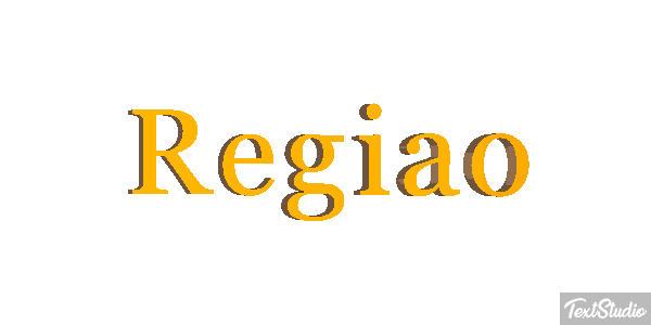 Região Text effect