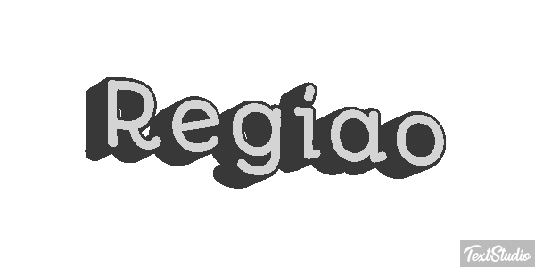 Região Text effect