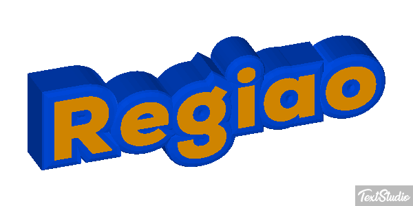 Região Text effect