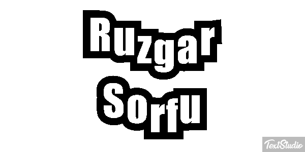 Rüzgar Sörfü Metin efekti