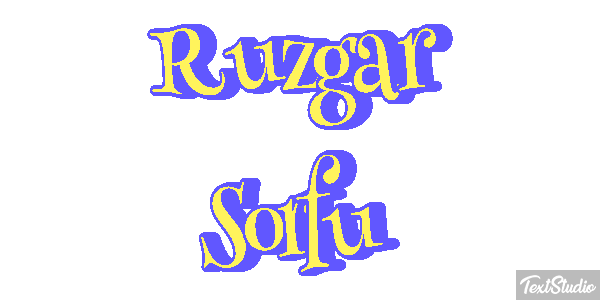 Rüzgar Sörfü Metin efekti