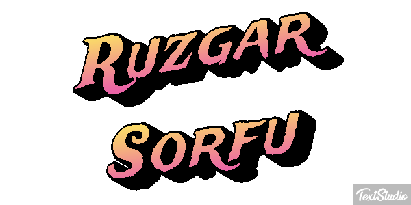 Rüzgar Sörfü Metin efekti