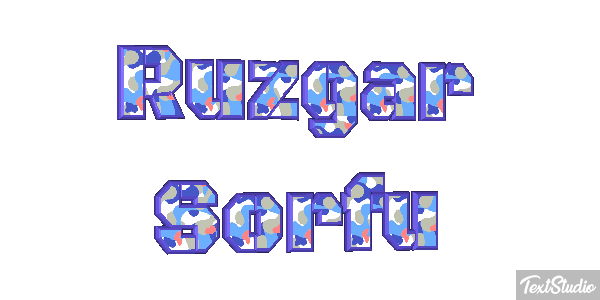 Rüzgar Sörfü Metin efekti