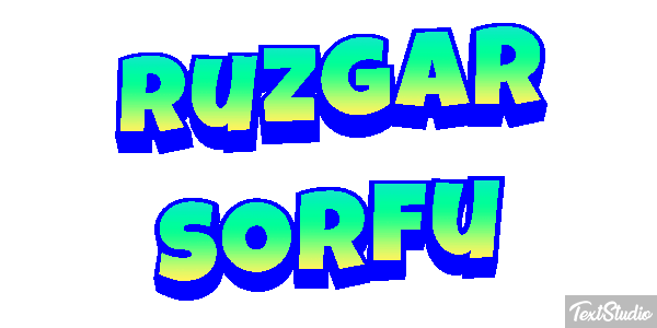 Rüzgar Sörfü Metin efekti