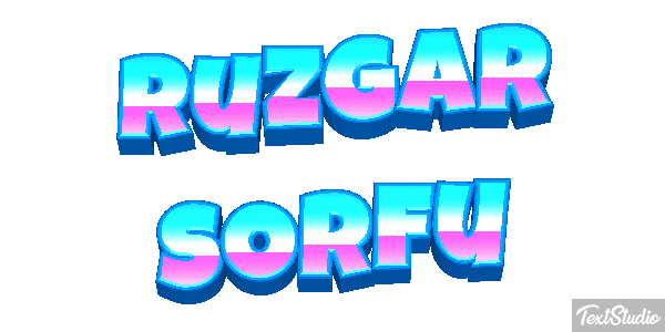 Rüzgar Sörfü Metin efekti