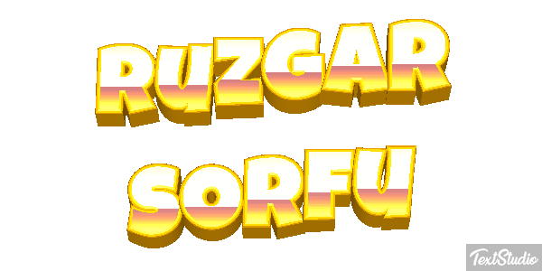 Rüzgar Sörfü Metin efekti