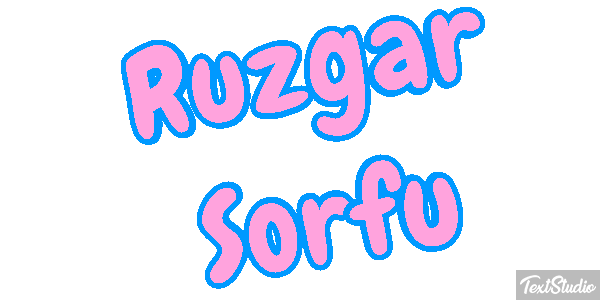 Rüzgar Sörfü Metin efekti