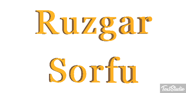 Rüzgar Sörfü Metin efekti