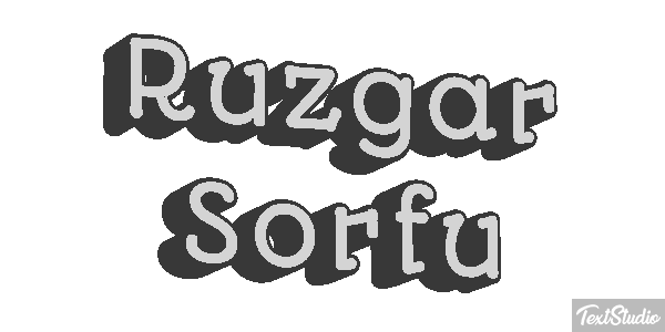 Rüzgar Sörfü Metin efekti