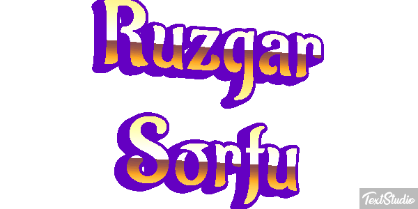 Rüzgar Sörfü Metin efekti