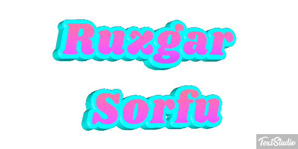 Rüzgar Sörfü Metin efekti