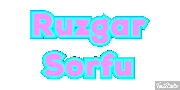 Rüzgar Sörfü Metin efekti
