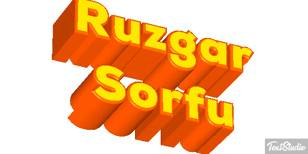 Rüzgar Sörfü Metin efekti