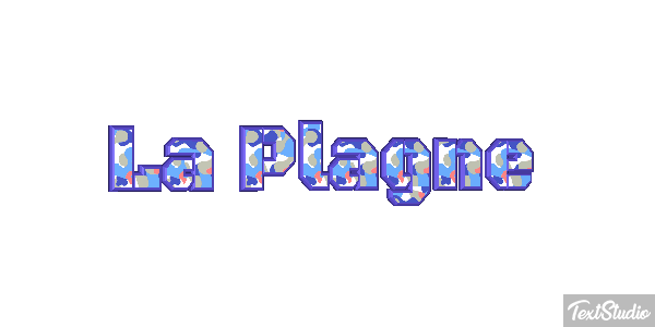 La Plagne Effet de texte
