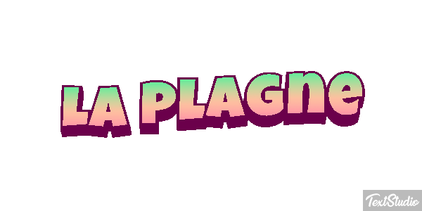 La Plagne Effet de texte