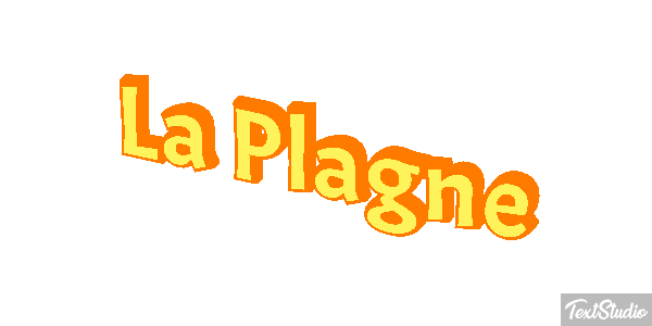 La Plagne Effet de texte
