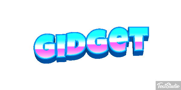 Gidget Tekst effect