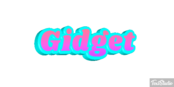 Gidget Tekst effect