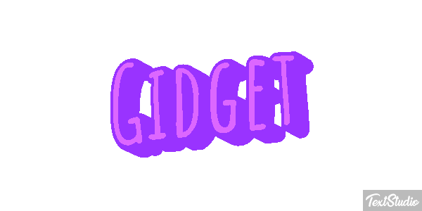 Gidget Tekst effect