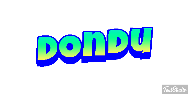 Dondü Effet de texte