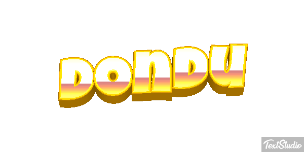 Dondü Effet de texte