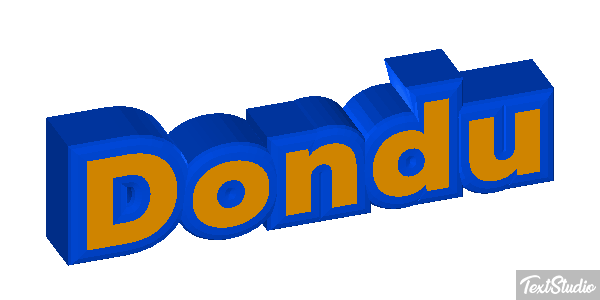 Dondü Effet de texte