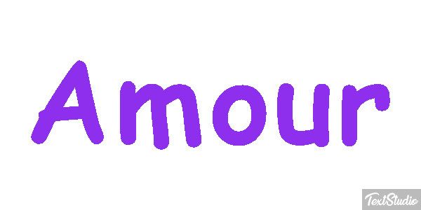 Amour Текстовый эффект