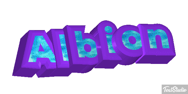 Albion Text effect