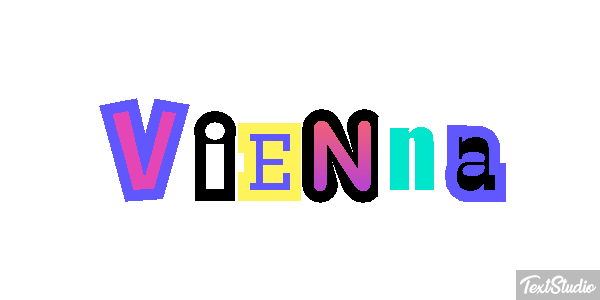 Vienna Текстовый эффект