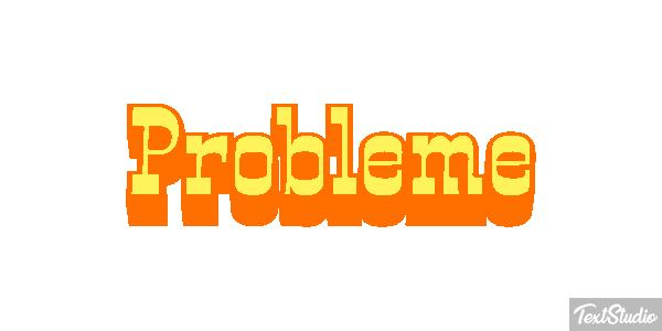 Problème Text effect