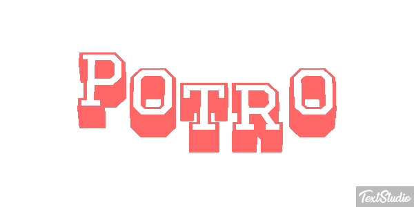 Potro テキスト効果