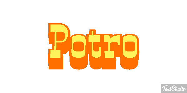 Potro テキスト効果