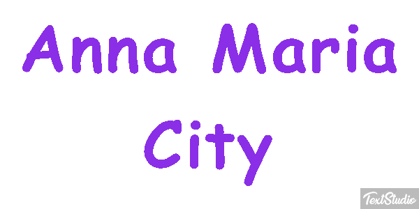 Anna Maria City Efekt tekstowy