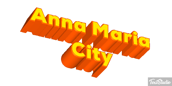Anna Maria City Efekt tekstowy