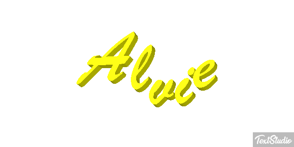 Alvie Text effect