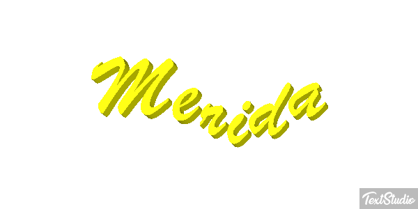 Mérida Efekt tekstowy