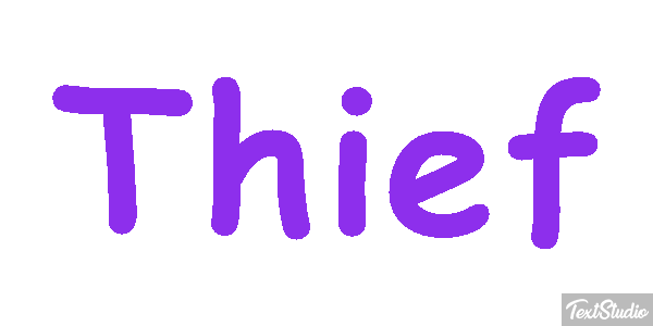 Thief Efecto de texto