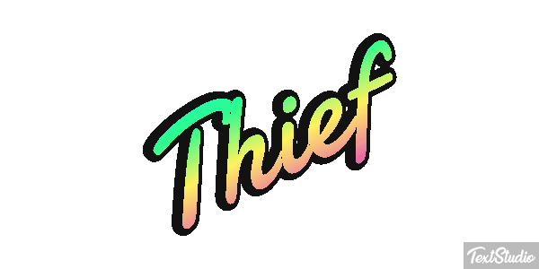 Thief Efecto de texto