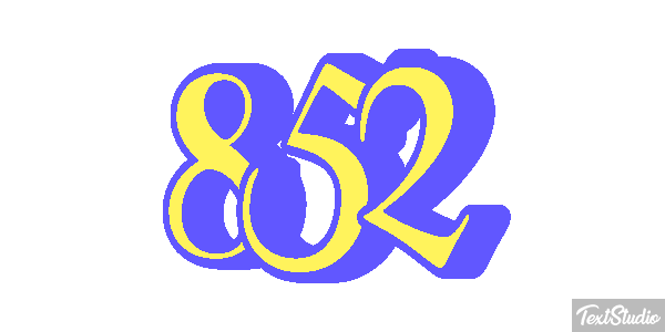 852 Effetto testo