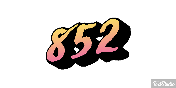 852 Effetto testo