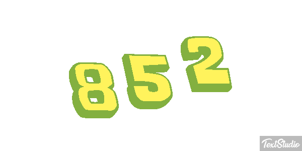852 Effetto testo